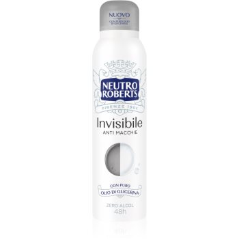 Neutro Roberts Invisible Anti Macchie deodorant spray revigorant cu o eficienta de 48 h - imagine 2